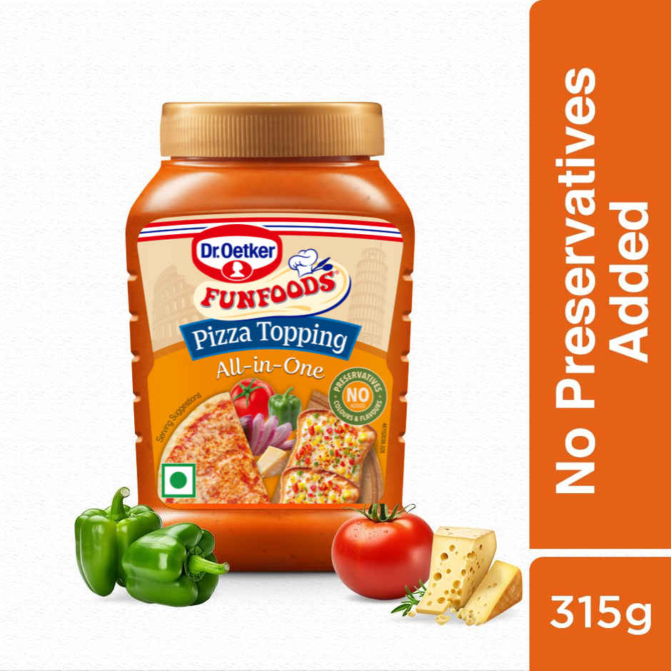 Dr. Oetker FunFoods Pizza Topping All-in-One Sauce