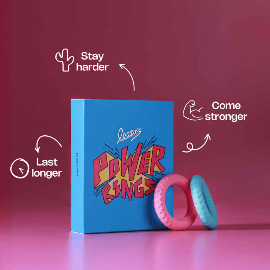 Leezu's Power Rings Personal Massager for Men