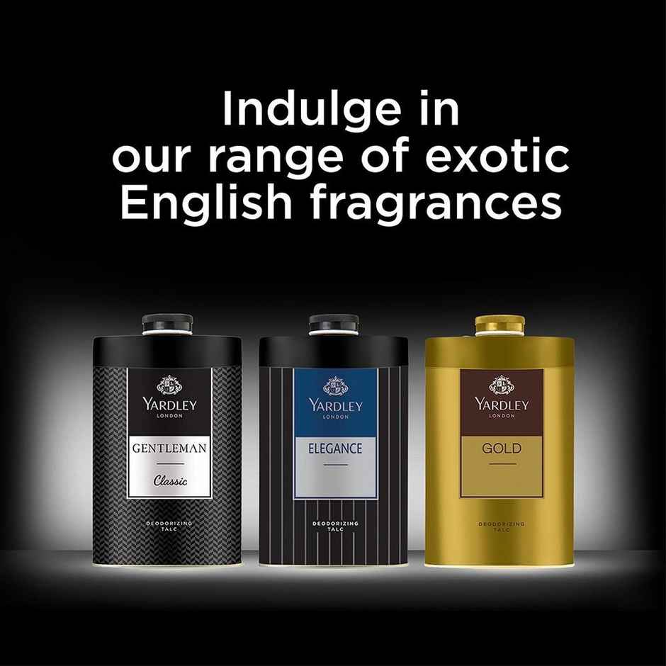 Yardley London Gentleman Classic Deodorizing Talc