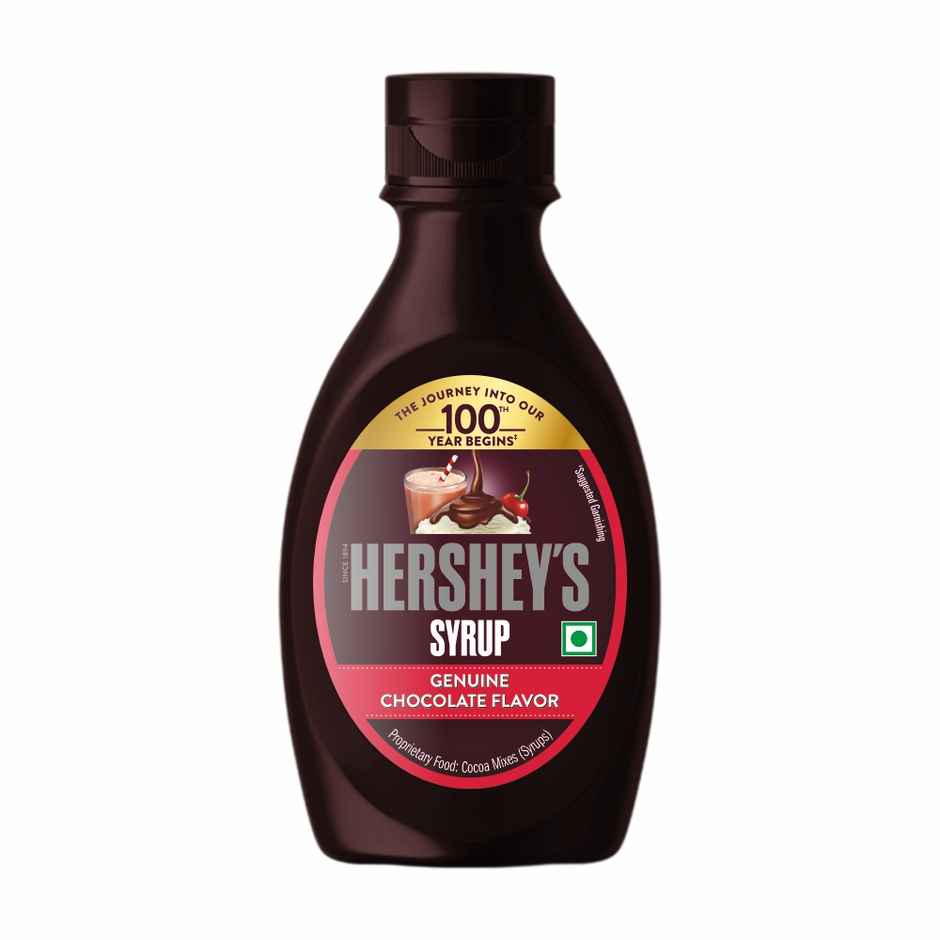 Kwality Wall'S The Dairy Factory Vanilla Ice Cream Tub (700ml) & Hershey'S Chocolate Syrup | Topping Sauce (180g) Combo