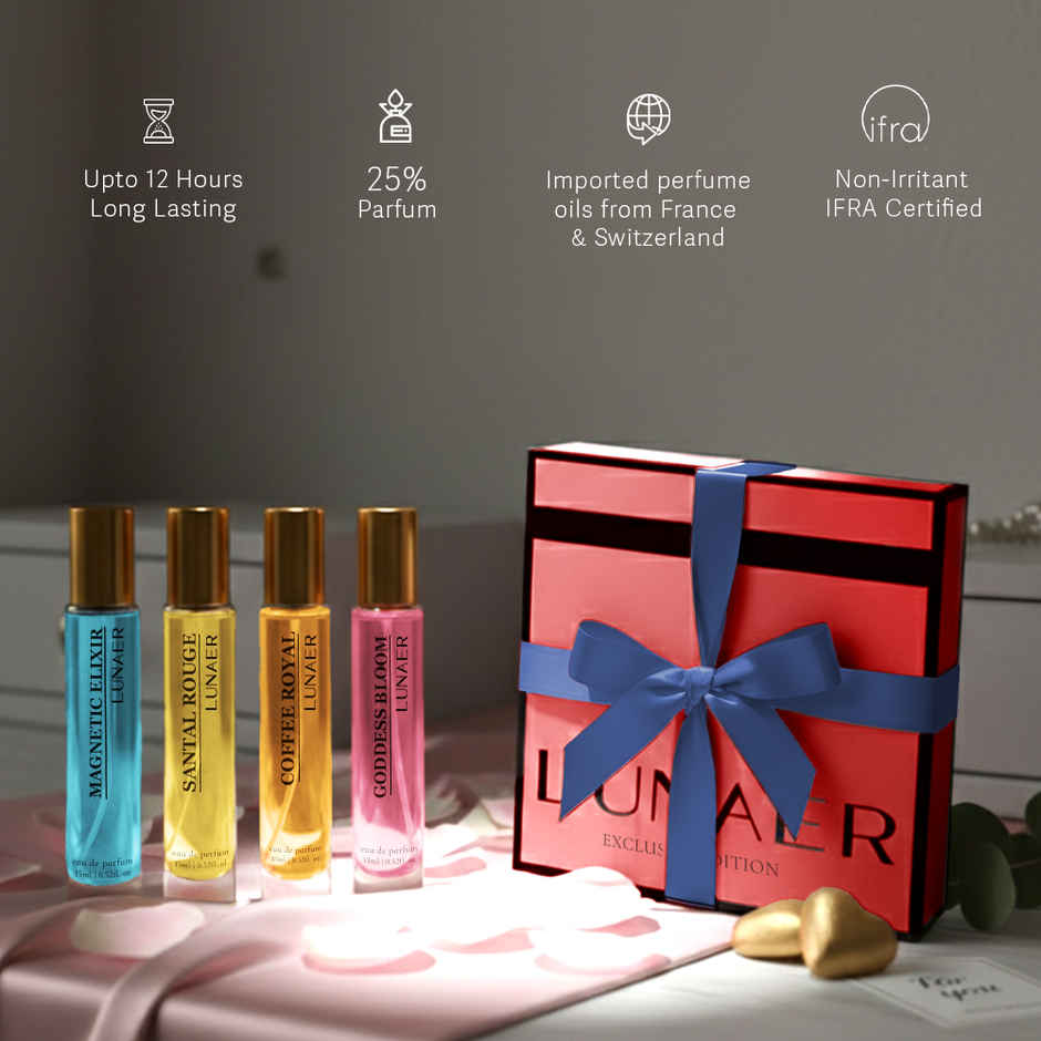 Lunaer Luxury Perfume Gift Set For Women Limited Edition
