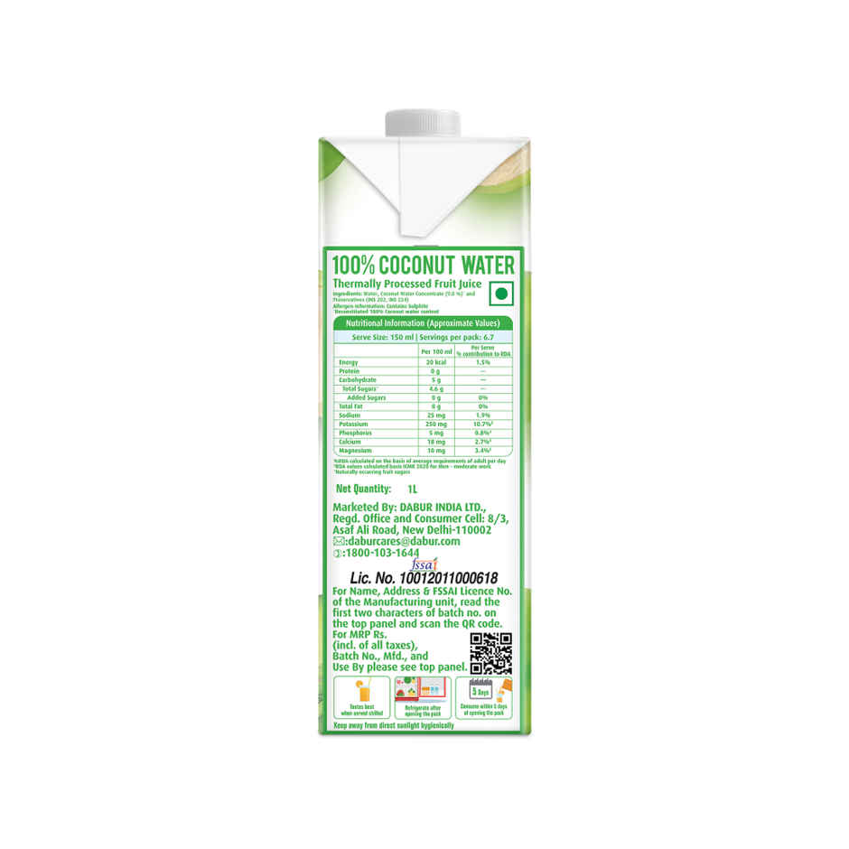 Real Activ Coconut Water | No Added Sugars | Tetra Pack