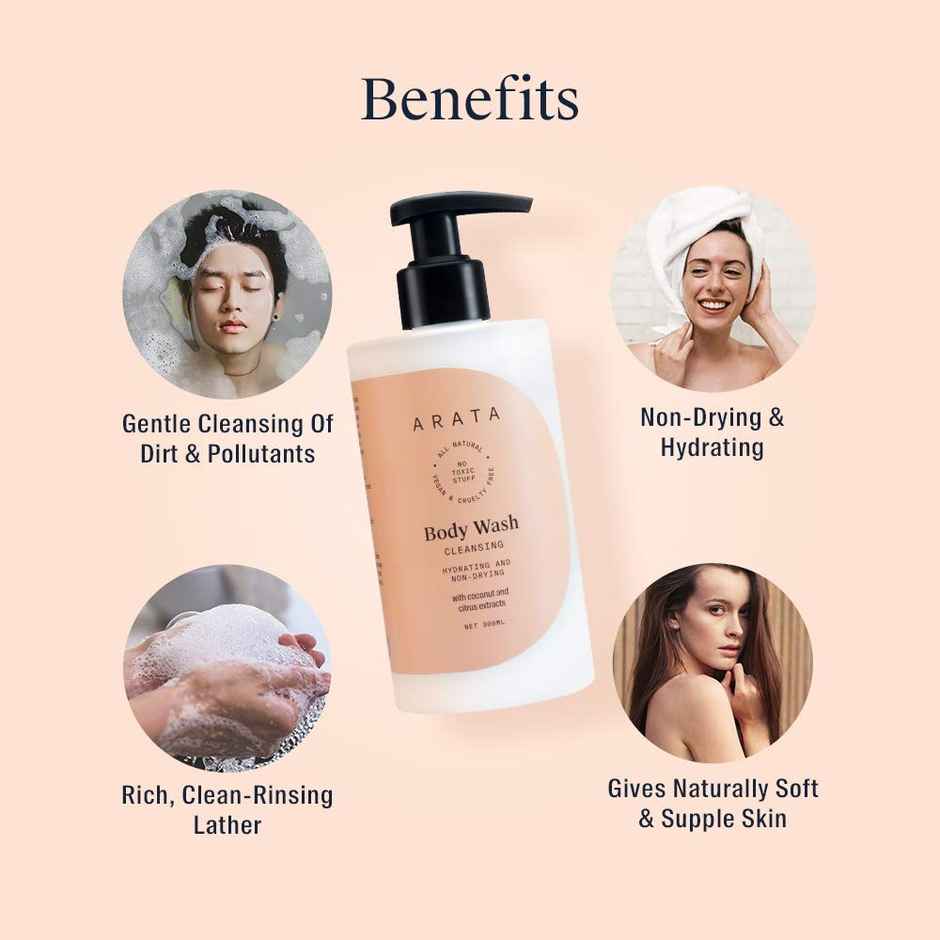 Arata Cleansing Body Wash