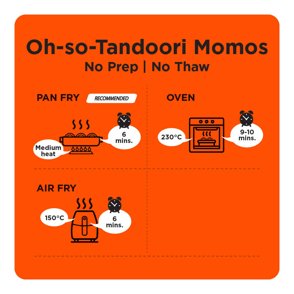 Prasuma Tandoori Chicken Momos | Spicy & Smoky