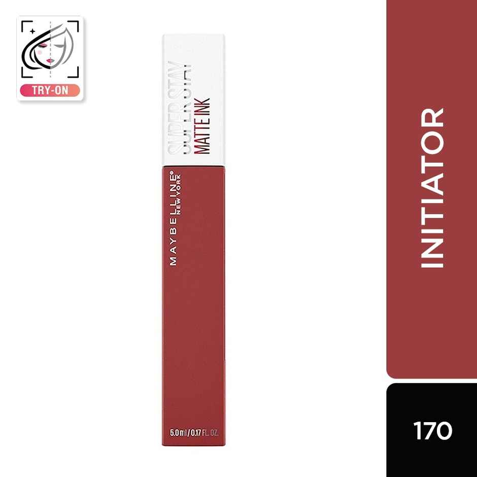 Maybelline Super Stay Matte Ink Liquid Lipstick x Pinks Edition, 170 Initiator