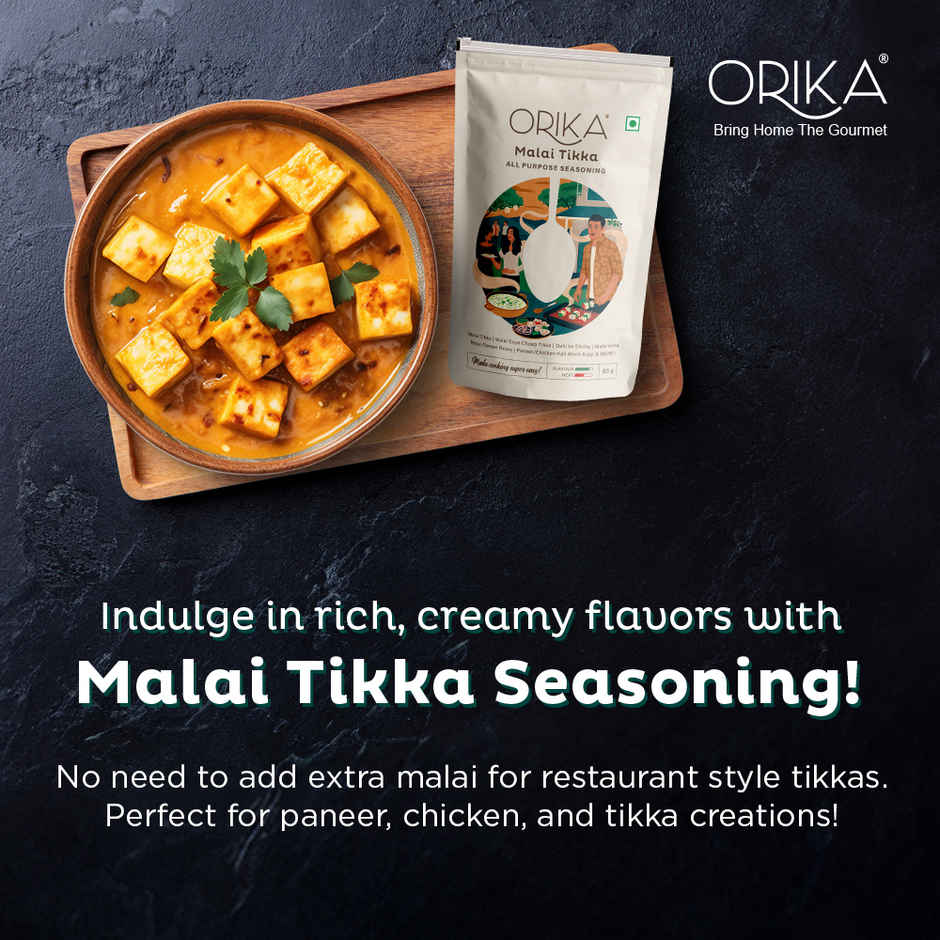 Orika Veg Malai Tikka Seasoning  (For Paneer & Chicken)