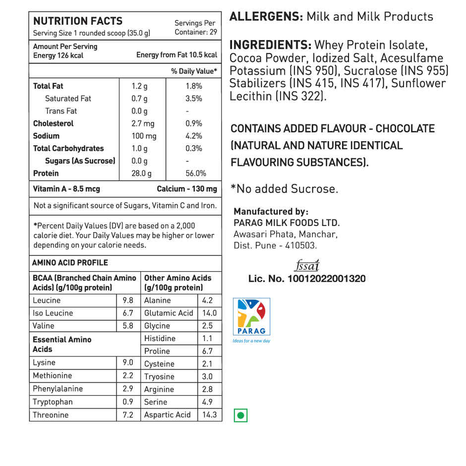 Avvatar Isorich Protein Belgian Chocolate