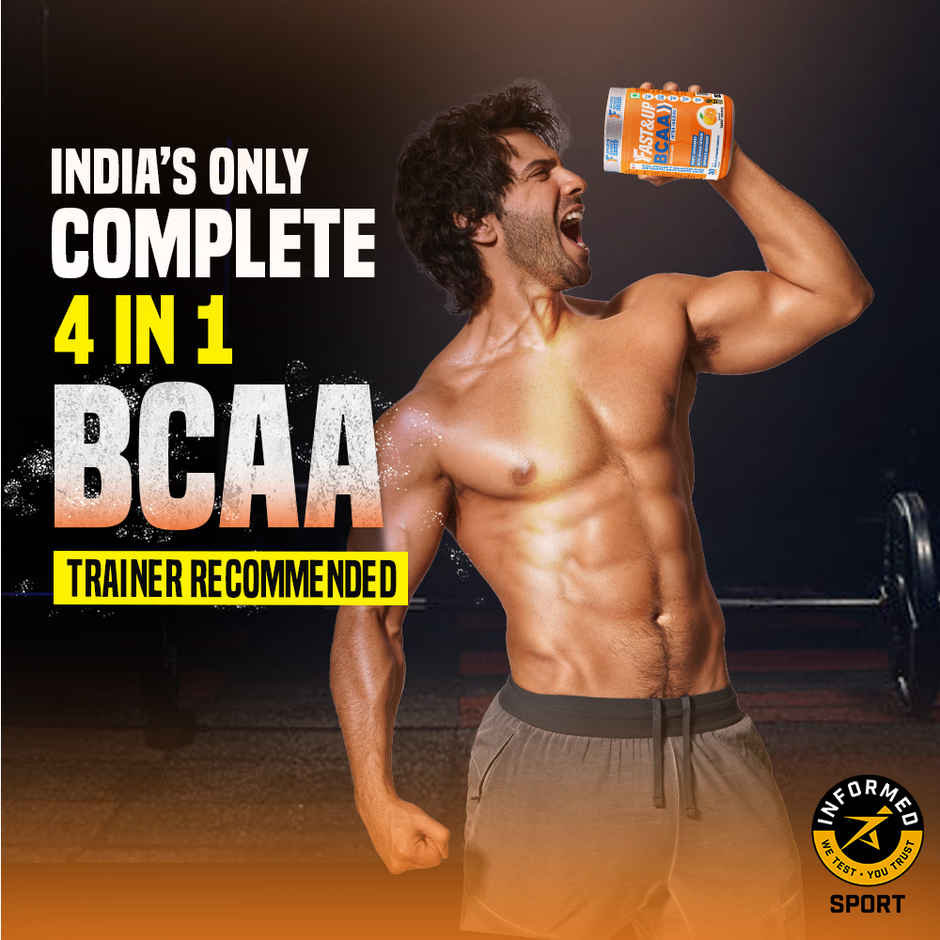 Fast&Up BCAA with Glutamine, Arginine & Citrulline Orange Flavour