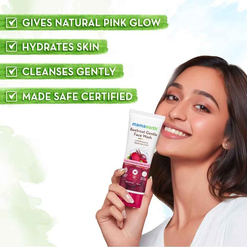 Mamaearth Beetroot Gentle Face Wash