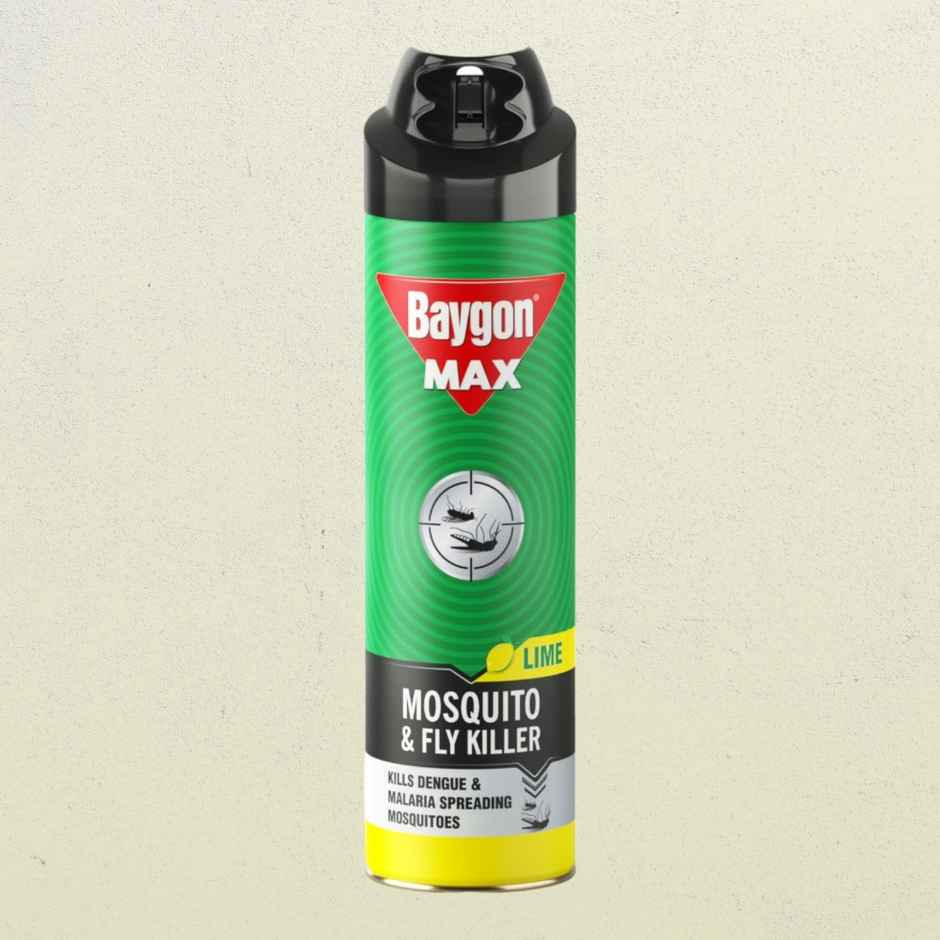 Baygon Max Lime Fragrance Mosquito and Fly Killer Spray