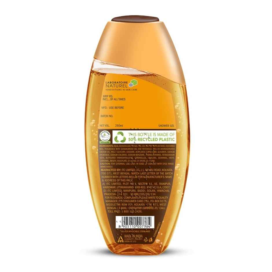 Fiama Shower Gel Bodywash Golden Sandalwood Oil And Patchouli Bottle