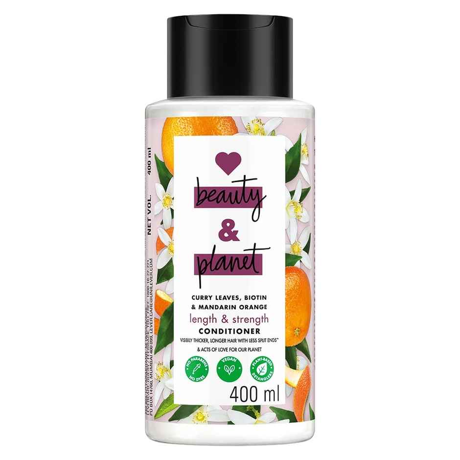 Love Beauty & Planet Curry Leaves Biotin & Mandarin Paraben Free Conditioner