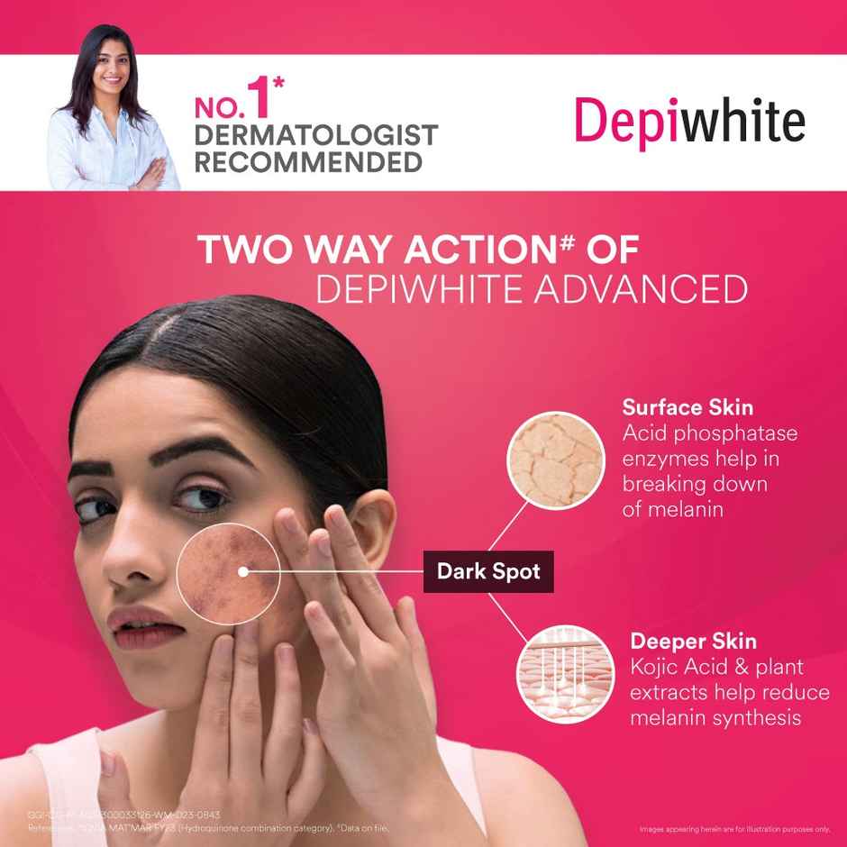 Dr. Reddy'S Depiwhite Advanced Dark Spots & Pigmentation Removal Cream For Men & Women