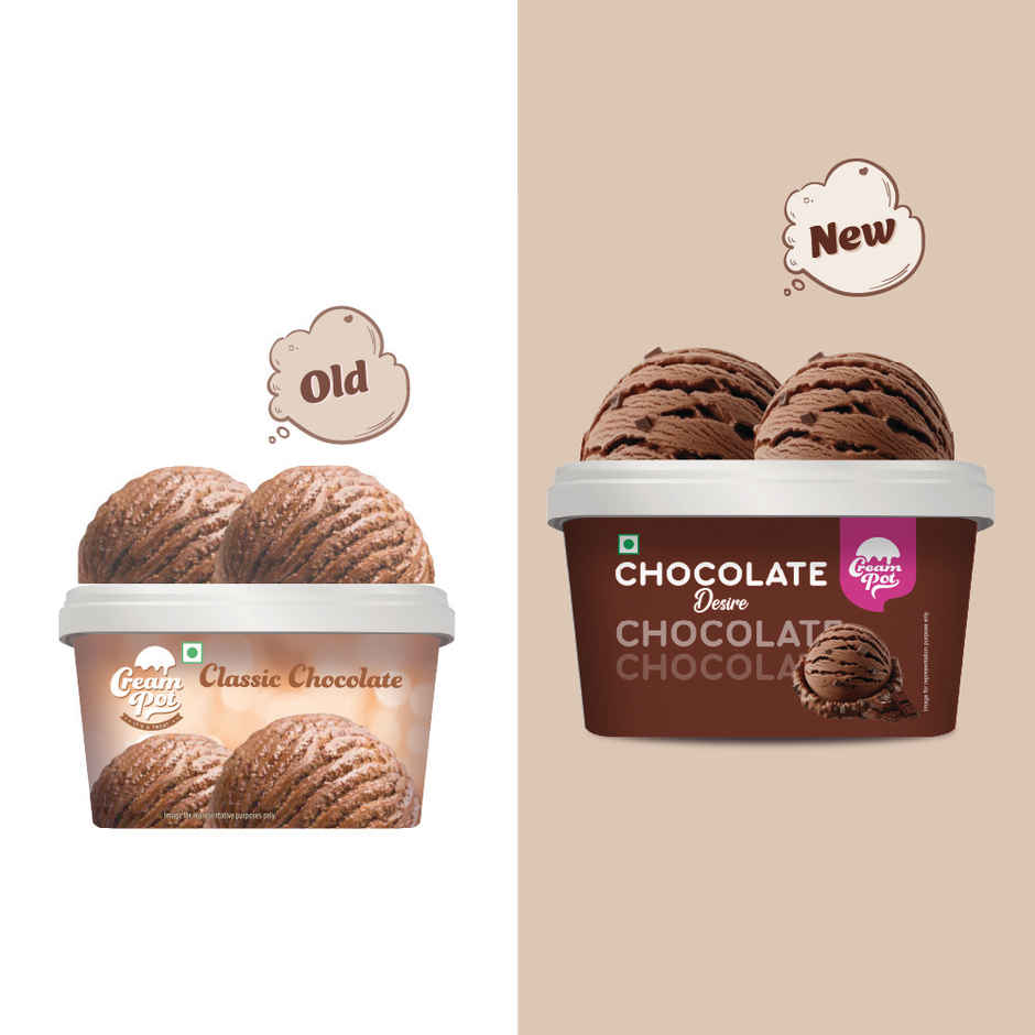 Cream Pot Chocolate Tub Combo