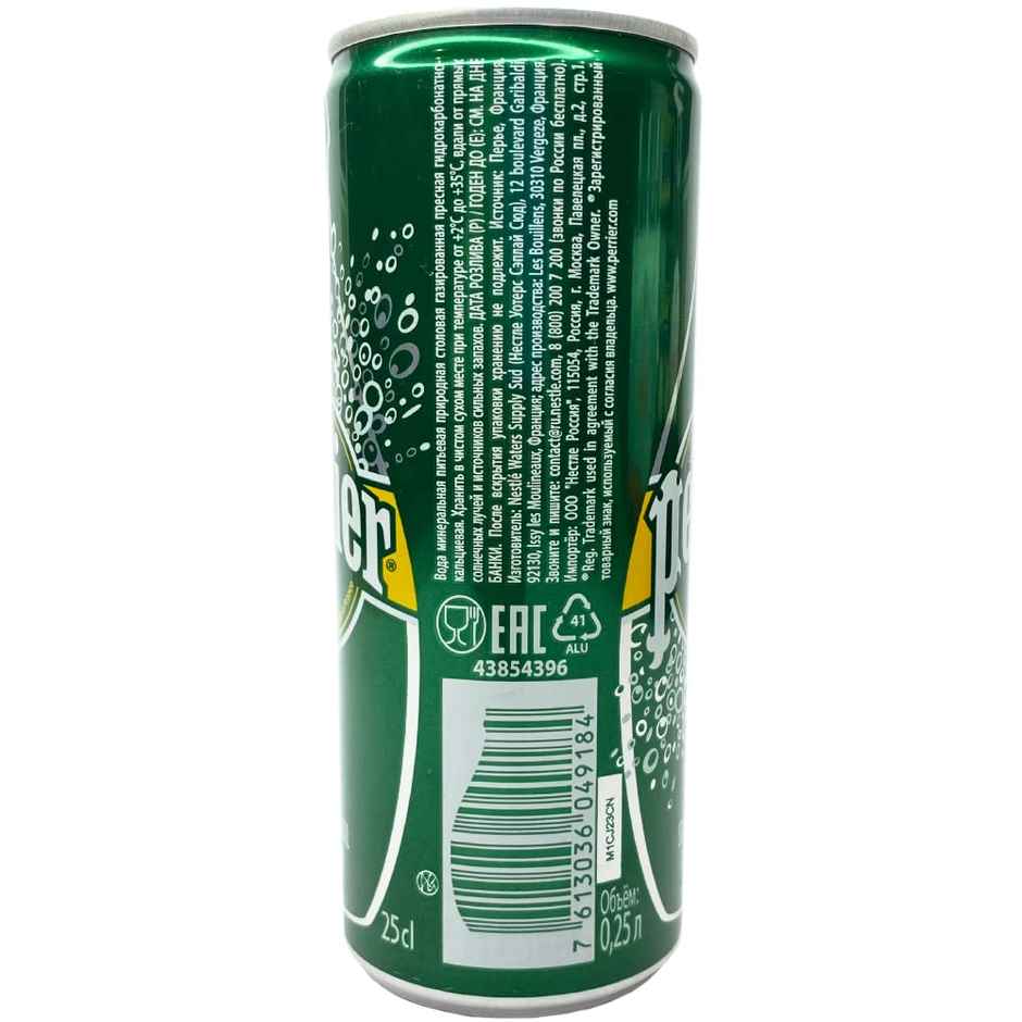 PERRIER Maison Carbonated Natural Mineral Water