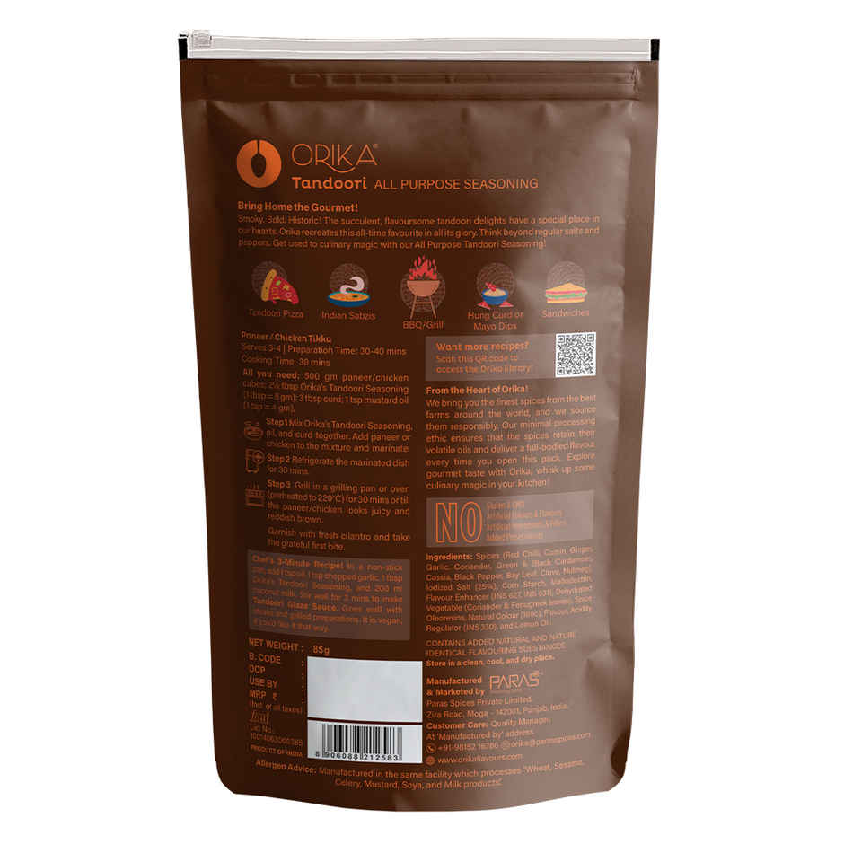 Orika Veg Tandoori Marinade Masala (For Paneer & Chicken)