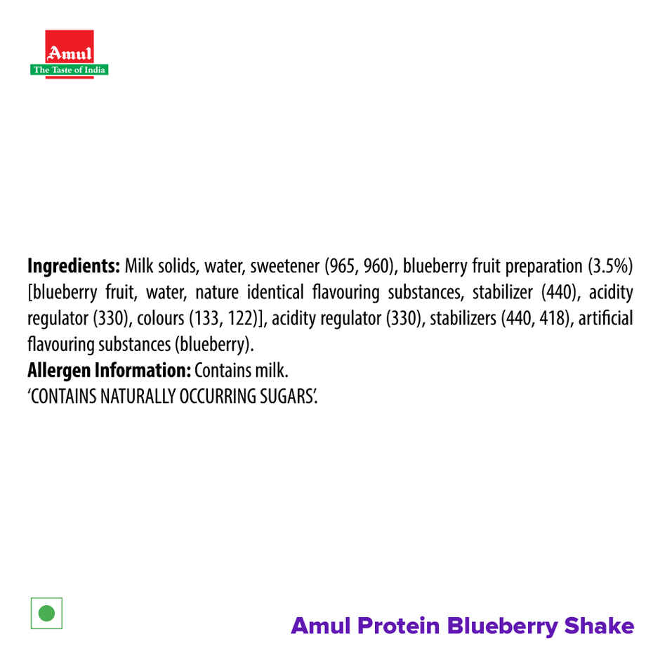 Amul Protein Shake Blueberry