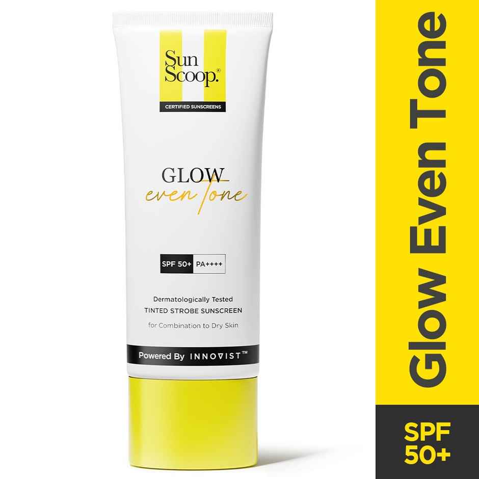 Sunscoop Glow Even Tone Cream Face Sunscreen SPF 50+ PA++++,