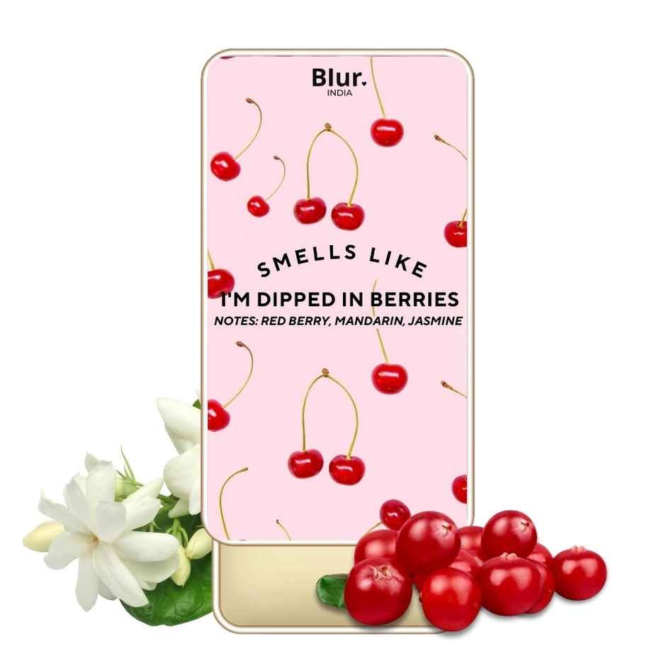 Blur India Smells like Im Dipped In Berries Solid Perfume