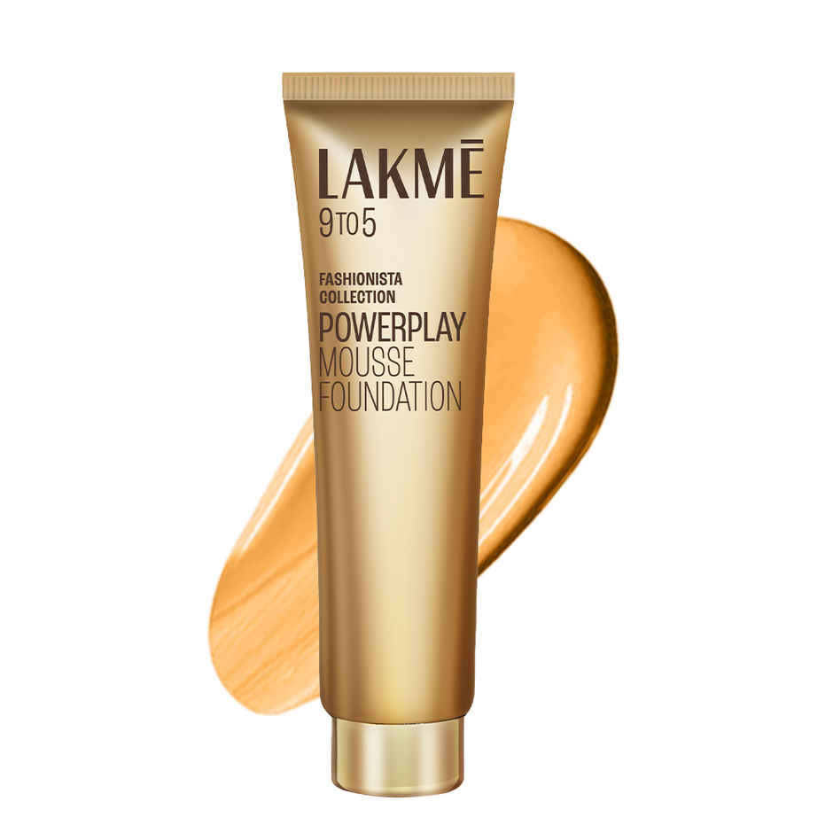 Lakme 9to5 Powerplay Mousse Foundation, Beige Vanilla