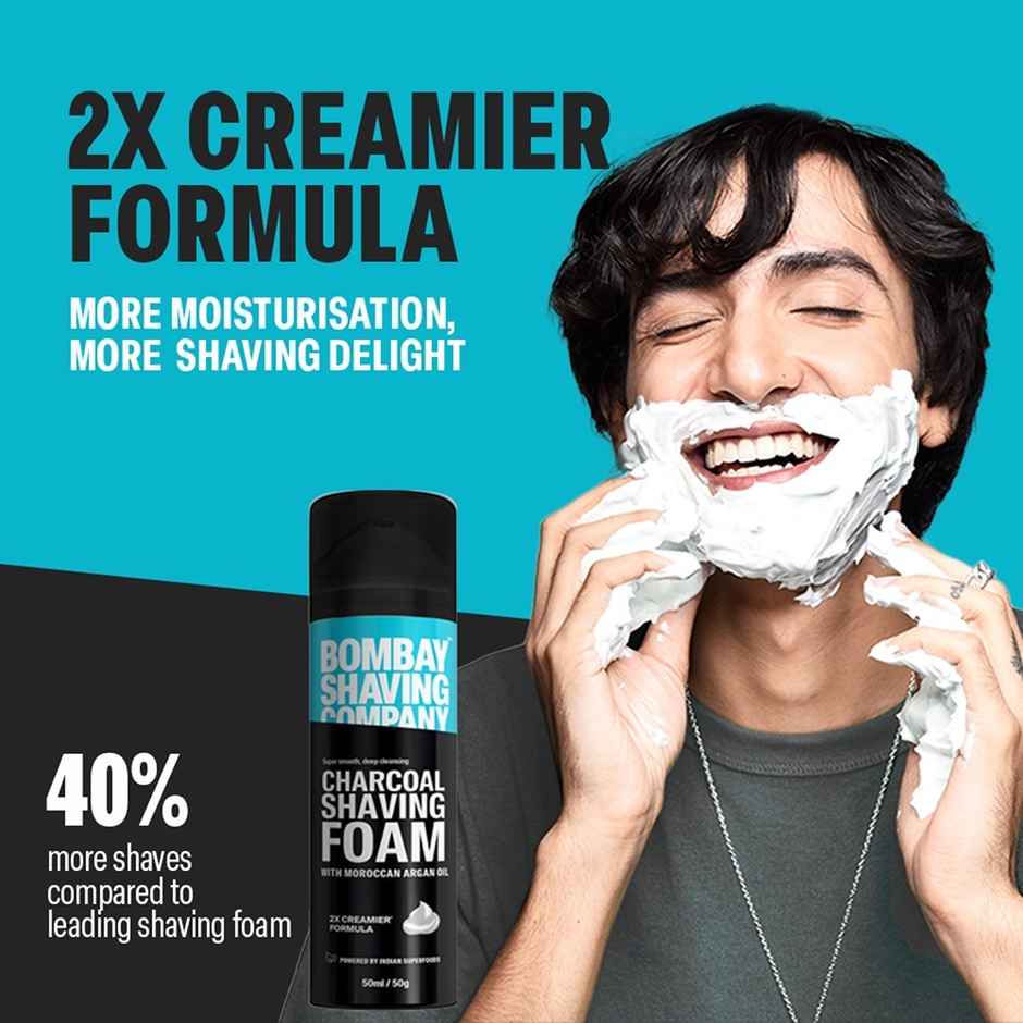 Bombay Shaving Company Charcoal Shaving Foam
