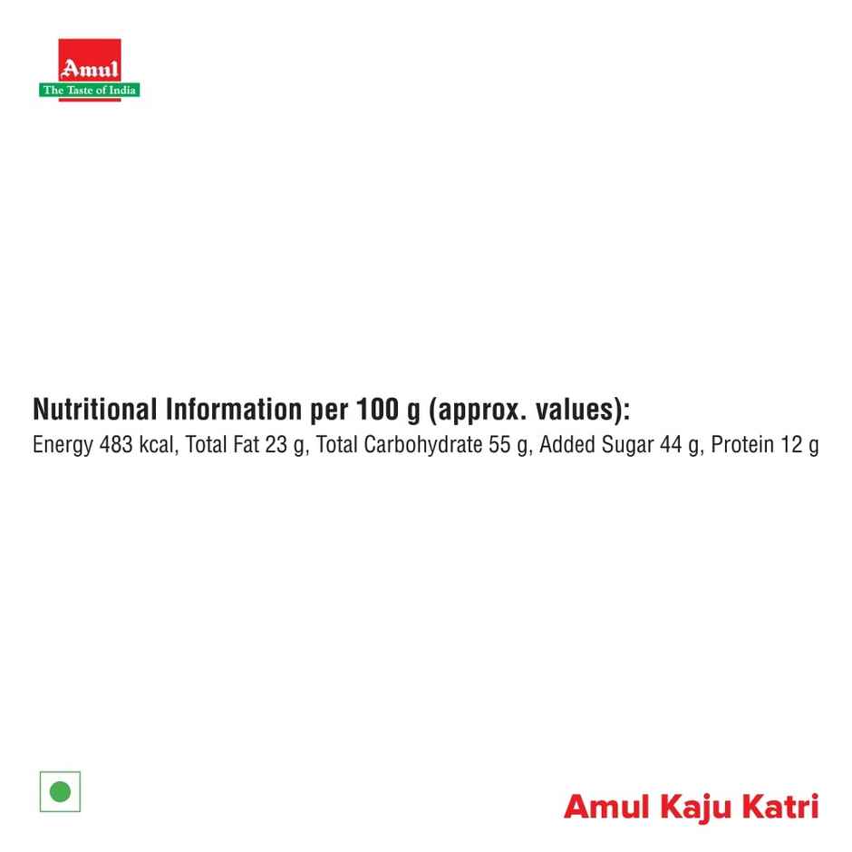 Amul Kaju Katri Combo