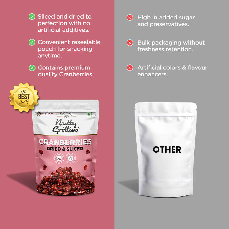 Nutty Gritties Cranberries