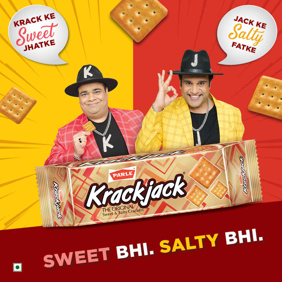 Parle Krackjack Sweet and Salty Biscuits