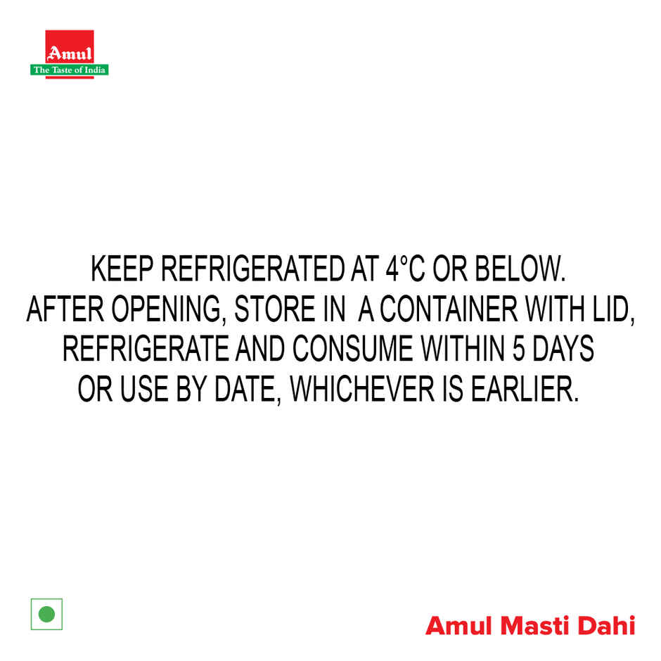 Amul Masti Dahi Pouch