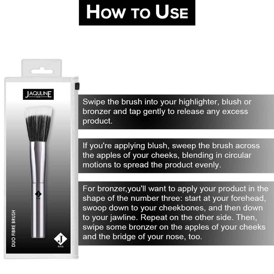 Jaquline USA Duo Fiber Brush