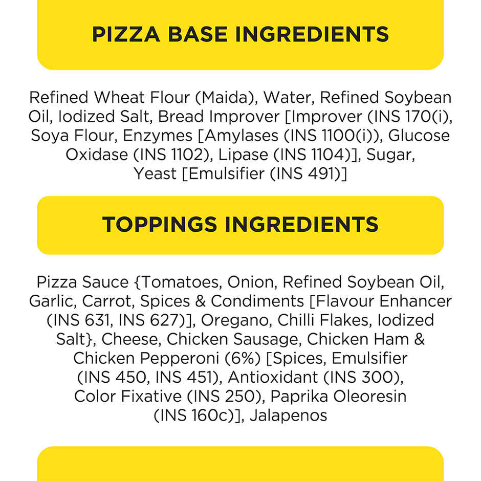 Prasuma Loaded Chicken Pizza Minis