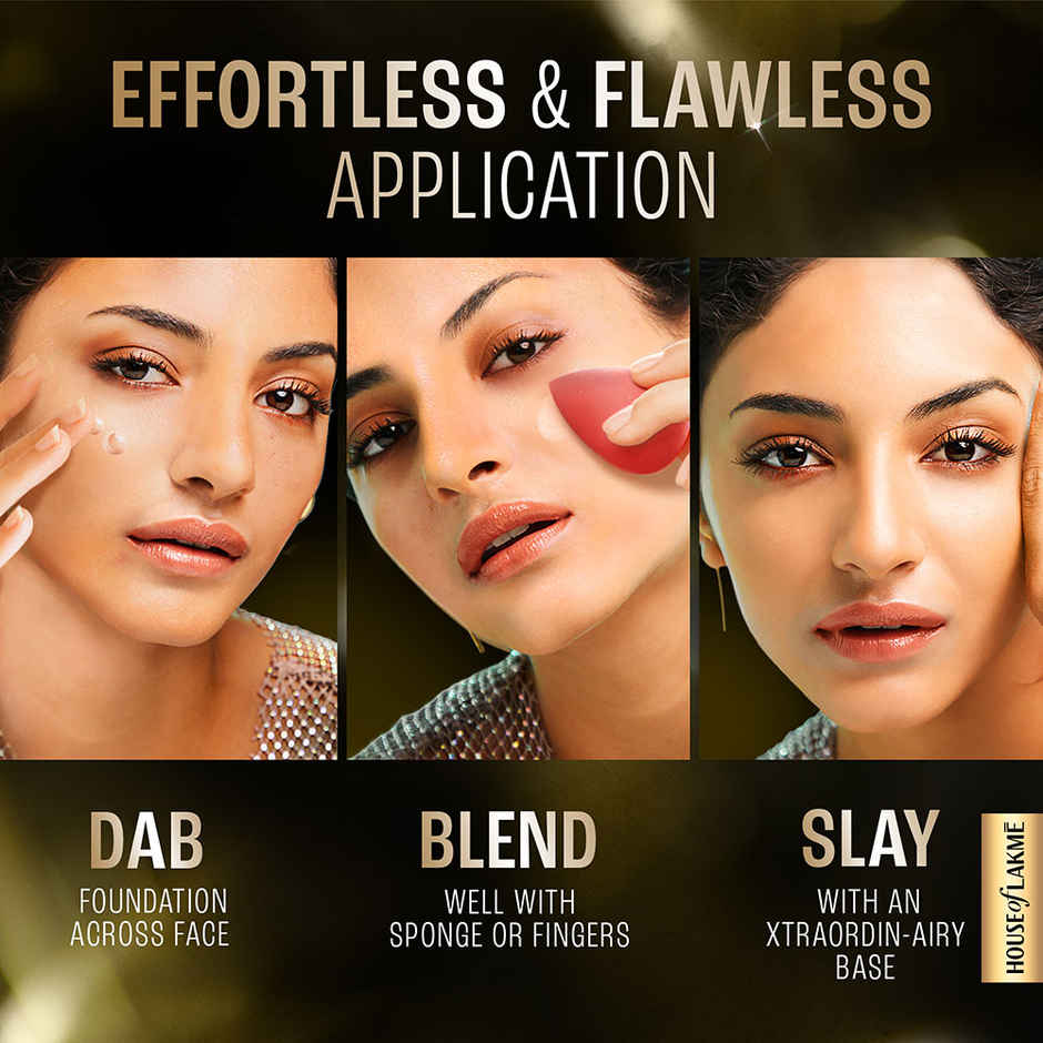 Lakme Xtraordin Airy Mattreal Mousse Gold Med