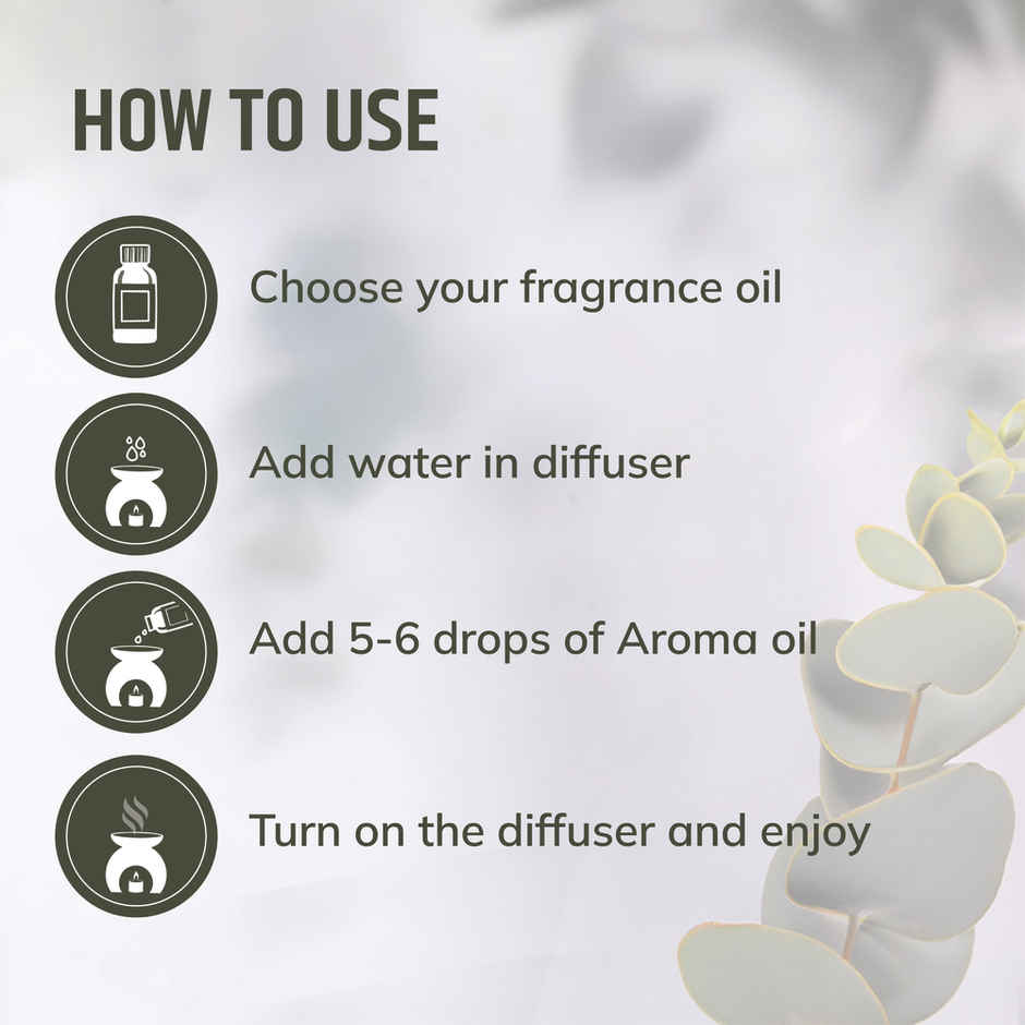 Aromahpure Fragrance Oil | Eucalyptus Aroma Oil for Home Fragrance