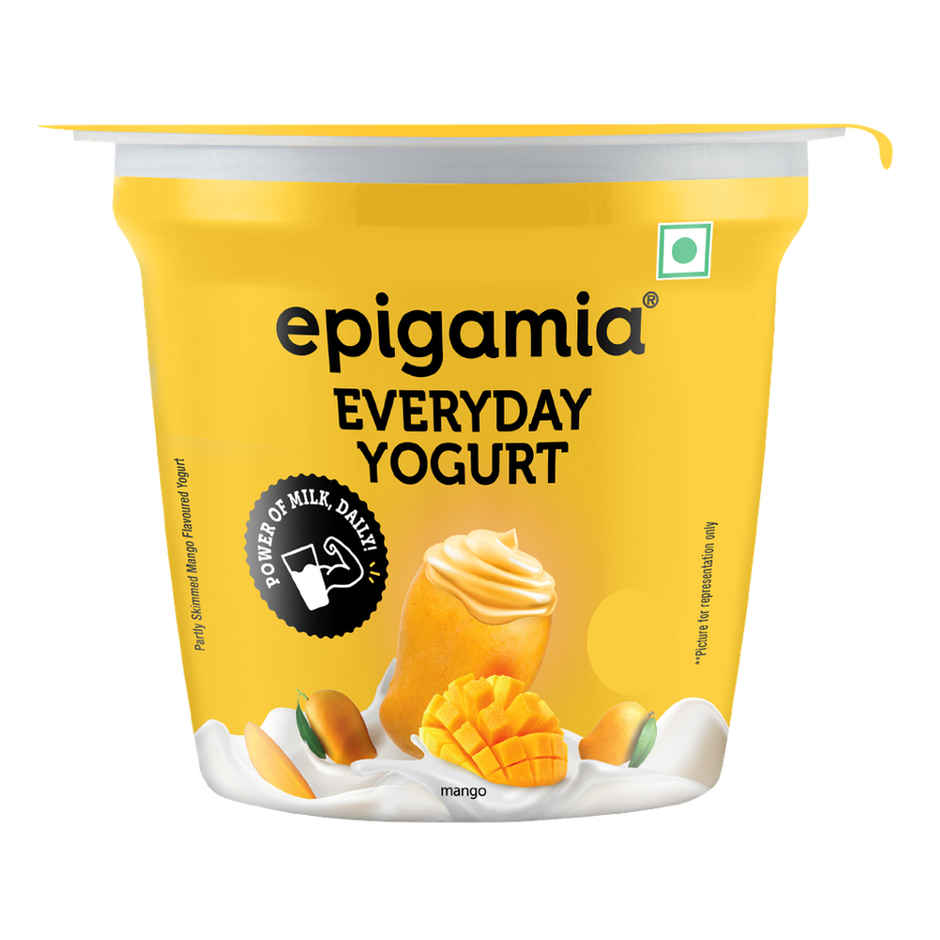 Epigamia Mango Flavoured Yogurt