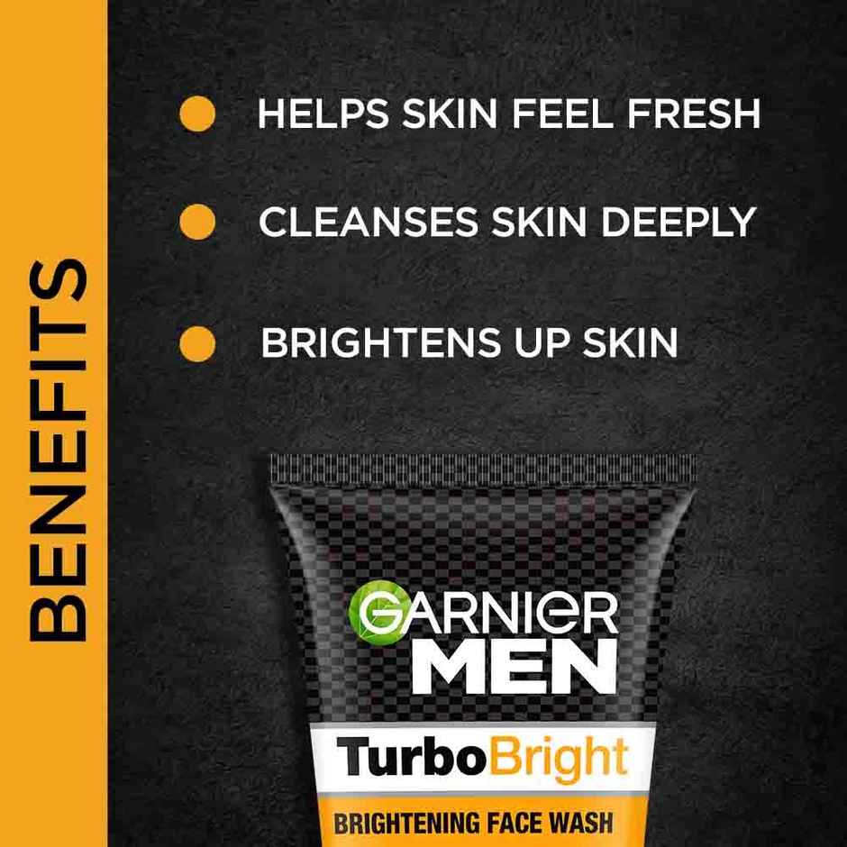 Garnier Men Tubro Brightening Face Wash