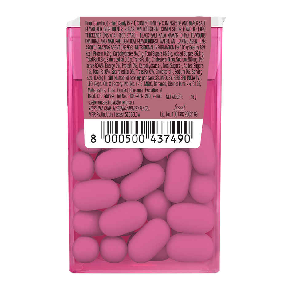 Tic Tac Seeds Jeera Blacksalt