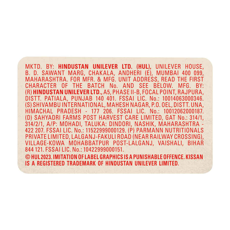 Kissan Fresh Tomato Ketchup DOY