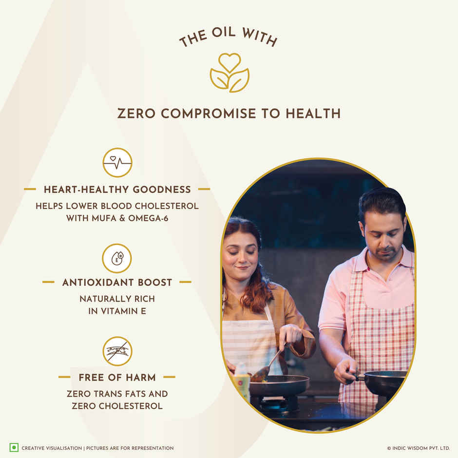 Indic Wisdom Nava Spray - Groundnut Wood Pressed Oil (Spray for cooking)