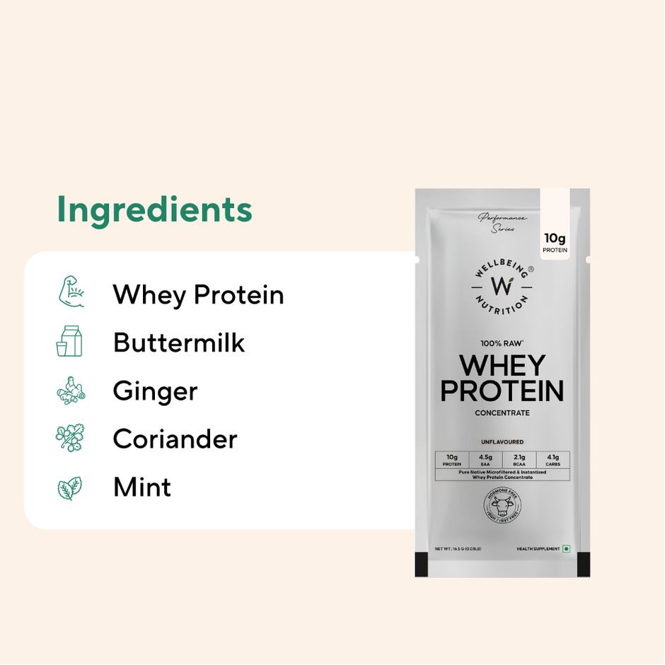 Whey Protein Masala Chaas - Wellbeing