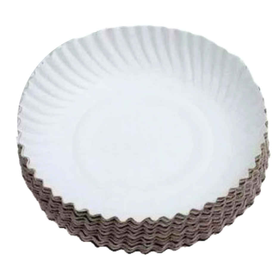 Paper Plate Round | White | 20 cm | SE7EN