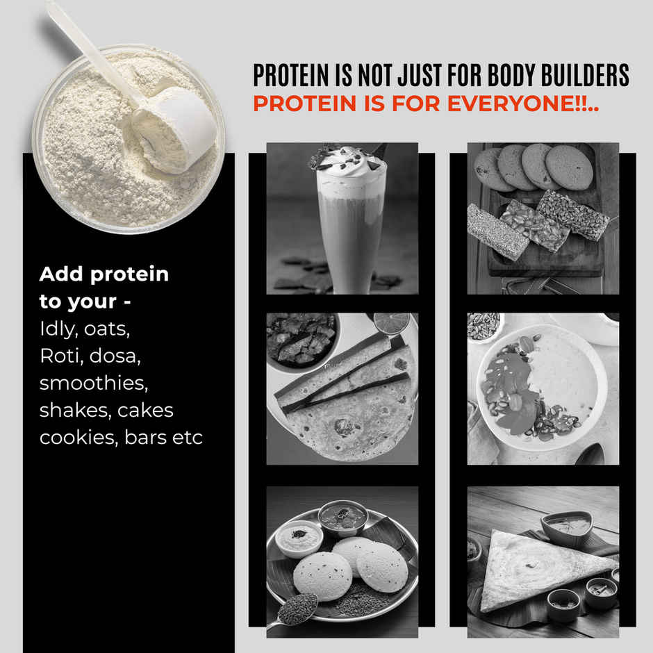 As-It-Is Nutritionconcentrate 80% - Whey Protein (1kg) & As-It-Is Nutrition Pure Creatine Monohydrate For Muscle Building (100g) Combo