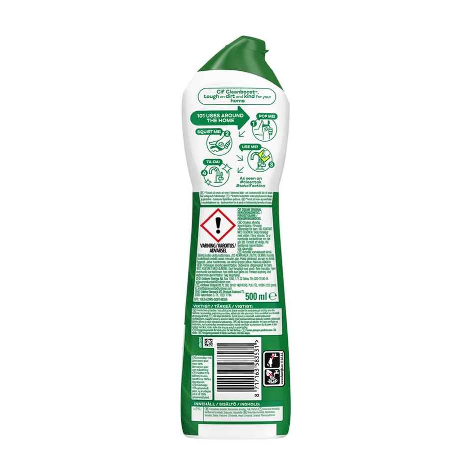 Cif Cleanboost Cream Original Floor Cleaner
