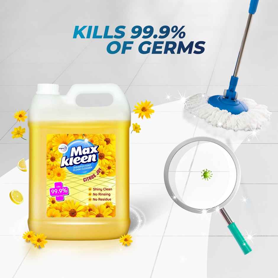 Maxkleen Citrus Joy Disinfectant Floor Cleaner | Can