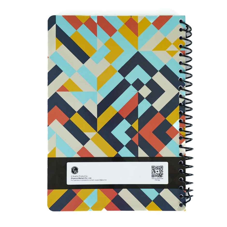 Physics Wallah Spiral Ruled Notebook (300 Pages, 29 x 21 cm)