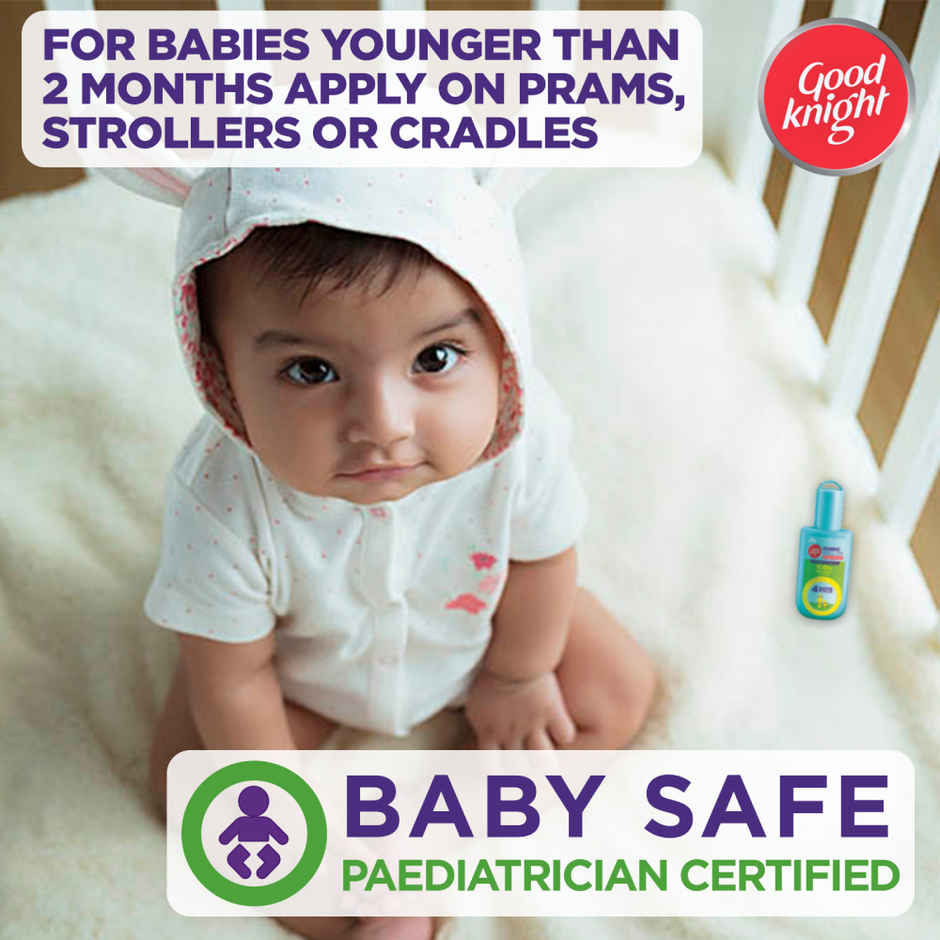 Good Knight Natural Mild Bloom Mosquito Repellent Fabric Roll On