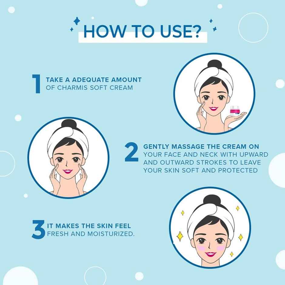 Charmis Daily Nourishing Soft Cream with Vitamin C Saffron Extracts and SPF 30 For Glowing And Moisturized Skin