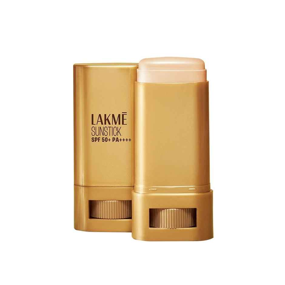 Lakme Sun Expert Invisible Sunstick, SPF 50 PA+++ for UVA/B, No white cast, on the go protection