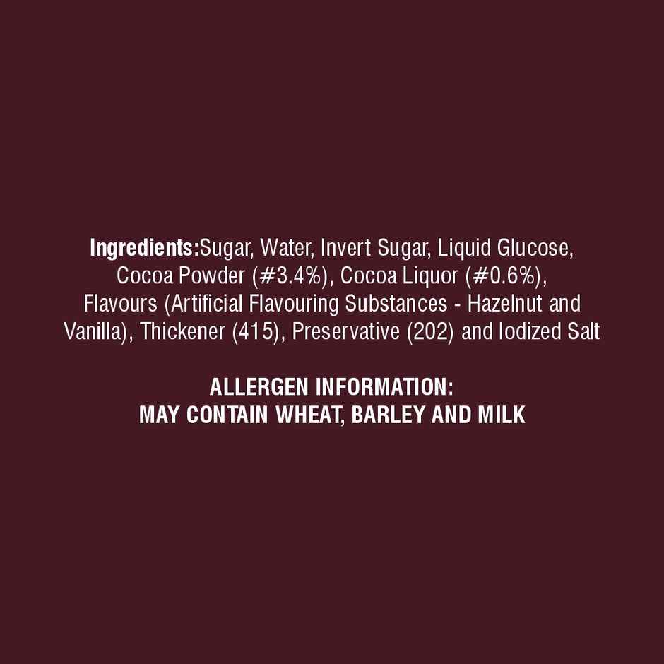 Hershey Syrup | Hazelnut Bottle