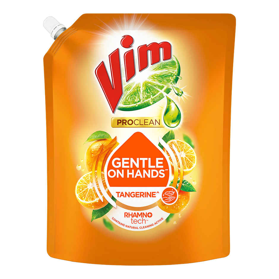 Vim Proclean Tangerine Dishwash Liquid