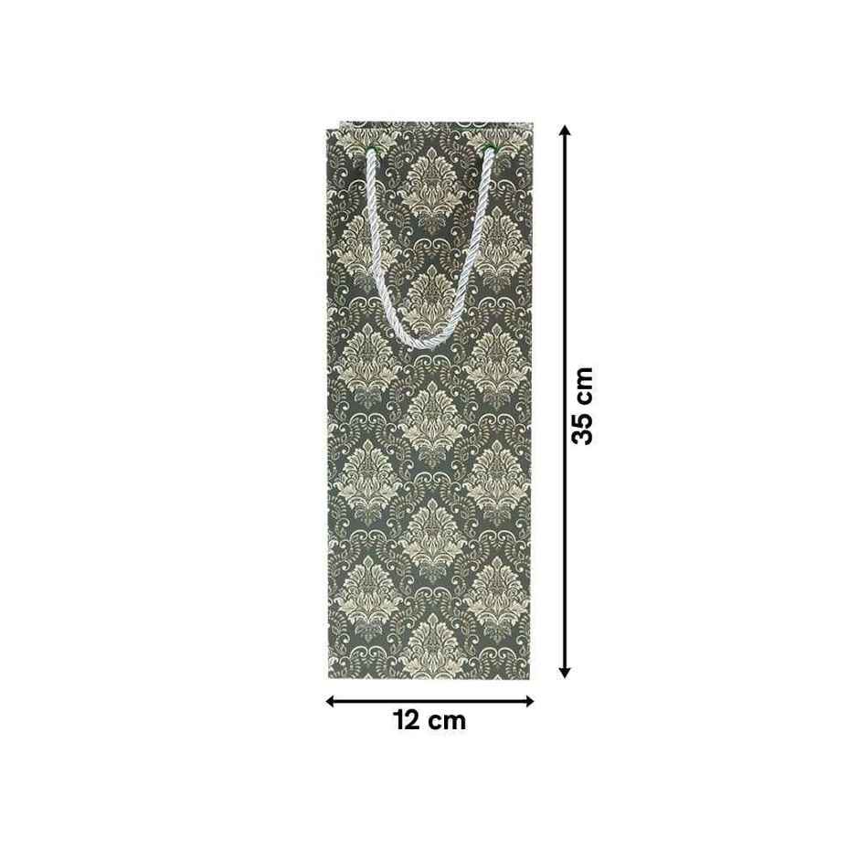 Designer Printed Wine Paper Gift Bag | Archies